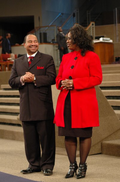 Pastor & Lady Derrick at the Potter's House